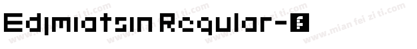 Edjmiatsin Regular字体转换